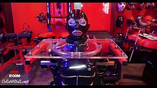 rubber latex gasmask bondage Lock be advisable for a yearn maturity